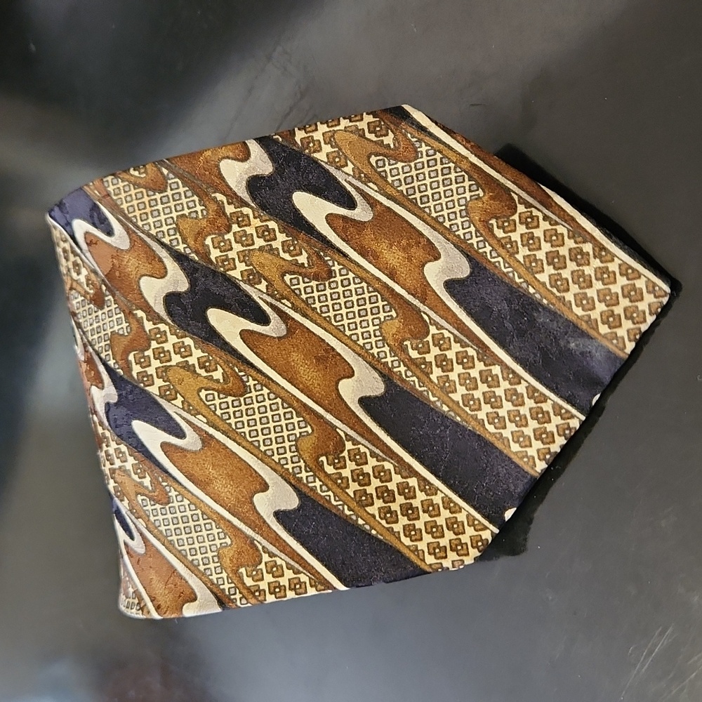 Saliari Vintage Italian Silk Tie